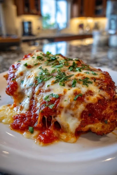 Chicken Dinner with Marinara & Mozzarella Recipe (30 Min) – Cheesy