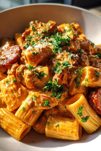 Creamy Italian Sausage Rigatoni Recipe (30 Min) – Restaurant Style
