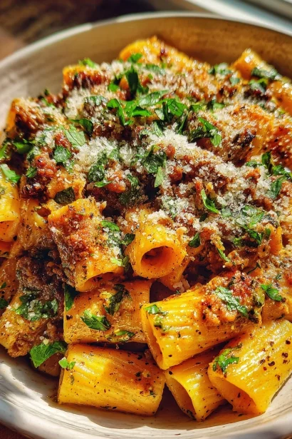 Creamy Sausage Rigatoni Recipe (30 Min) – Comfort Bowl