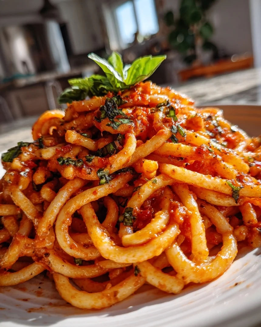 Creamy Tomato Garlic Pasta Recipe (20 Min) – 6 Ingredients