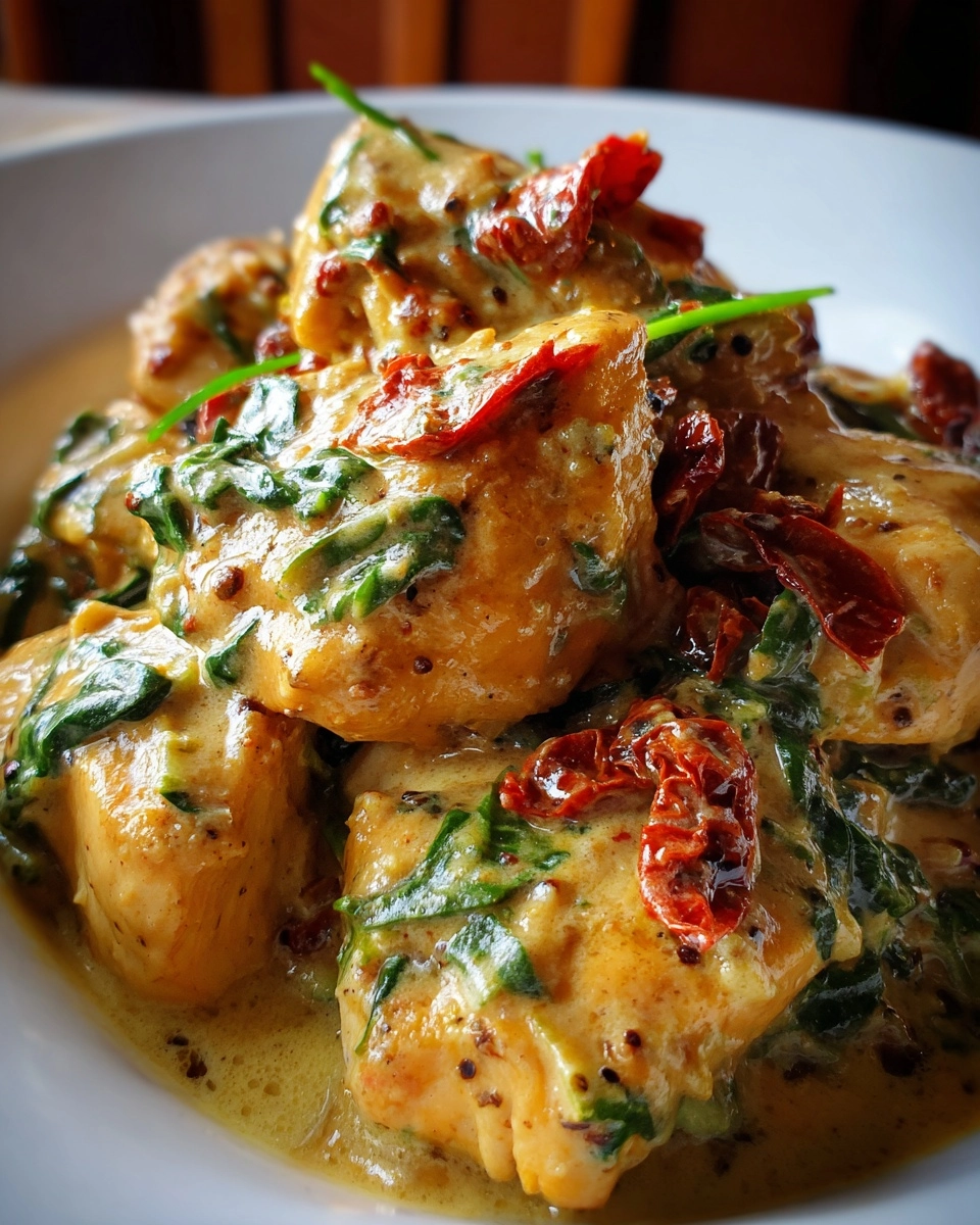 Crockpot Tuscan Chicken Recipe (Creamy) (4 Hr) – Meal Prep