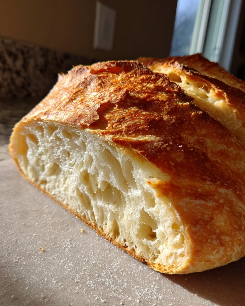 Crusty Italian Bread Recipe (2 Hr) – Perfect Crunch