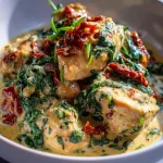 Easy Crockpot Tuscan Chicken Recipe (4 Hr) – Creamy