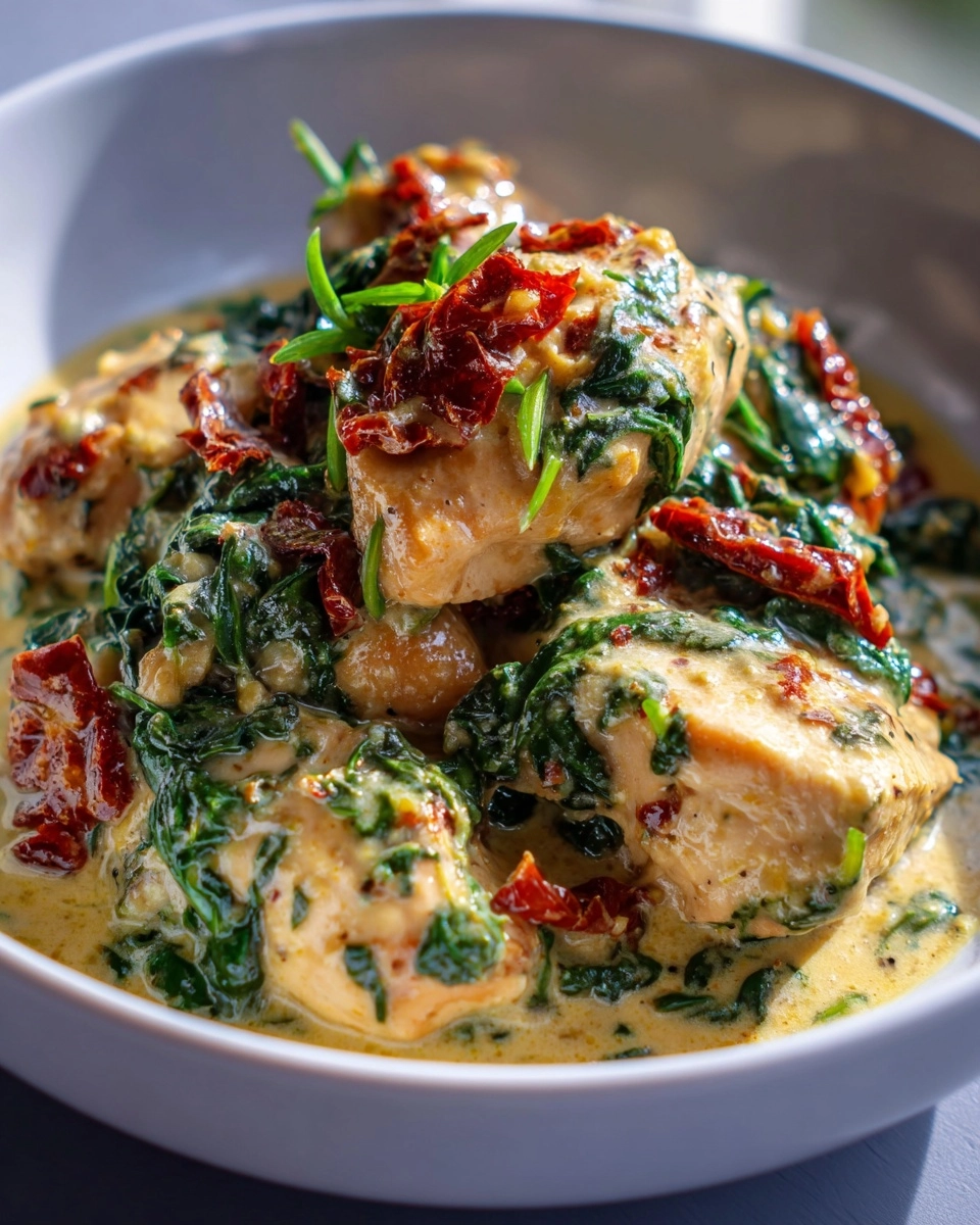 Easy Crockpot Tuscan Chicken Recipe (4 Hr) – Creamy