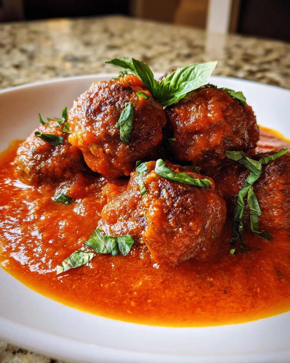 Italian Meatballs in Rich Tomato Sauce Recipe (45 Min) – Sunday Sauce