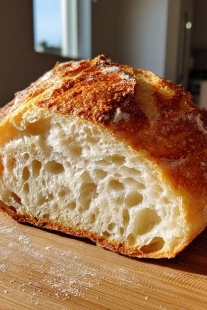 No Knead Italian Artisan Bread Recipe (Overnight) – Hands-Off