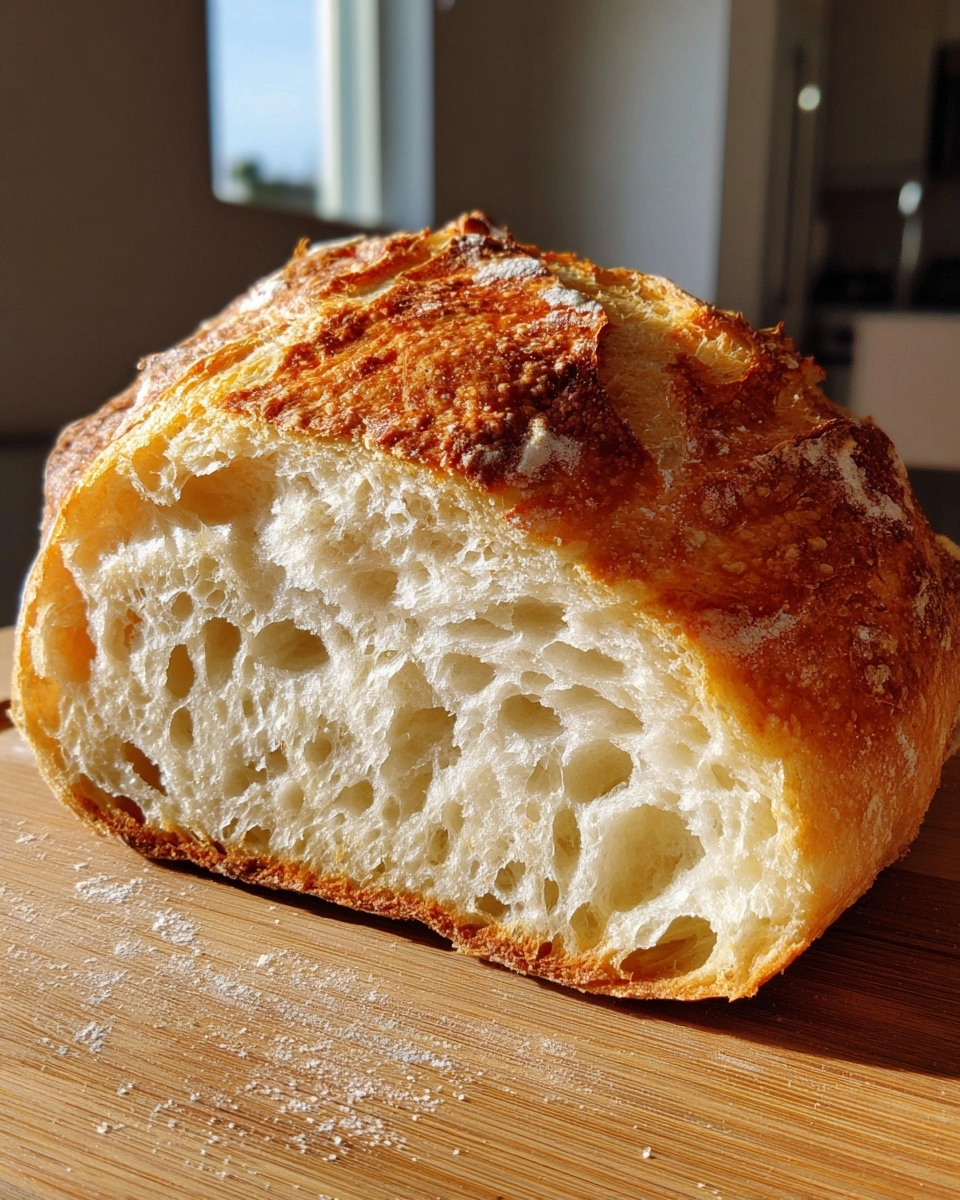 No Knead Italian Artisan Bread Recipe (Overnight) – Hands-Off