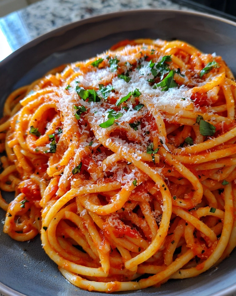 One-Pan Tomato Pasta with Parmesan Recipe (25 Min) – Easy Dinner