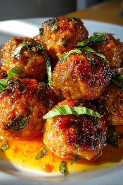 Oven Baked Italian Meatballs Recipe (30 Min) – No Frying