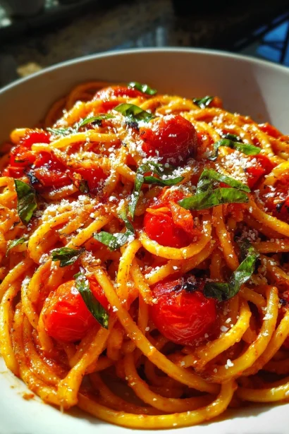 Quick Tomato Pasta Recipe (20 Min) – One-Pan