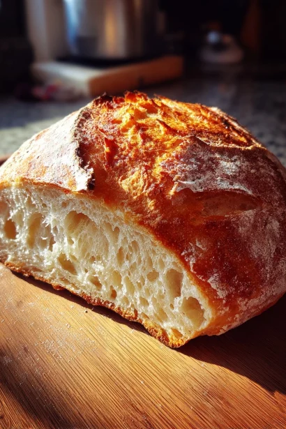 Rustic Italian Crusty Bread Recipe (2 Hr) – Bakery-Style Loaf