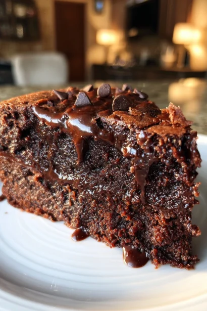 5-Ingredient Chocolate Earthquake Cake (The Easiest Dessert You'll Ever Make)