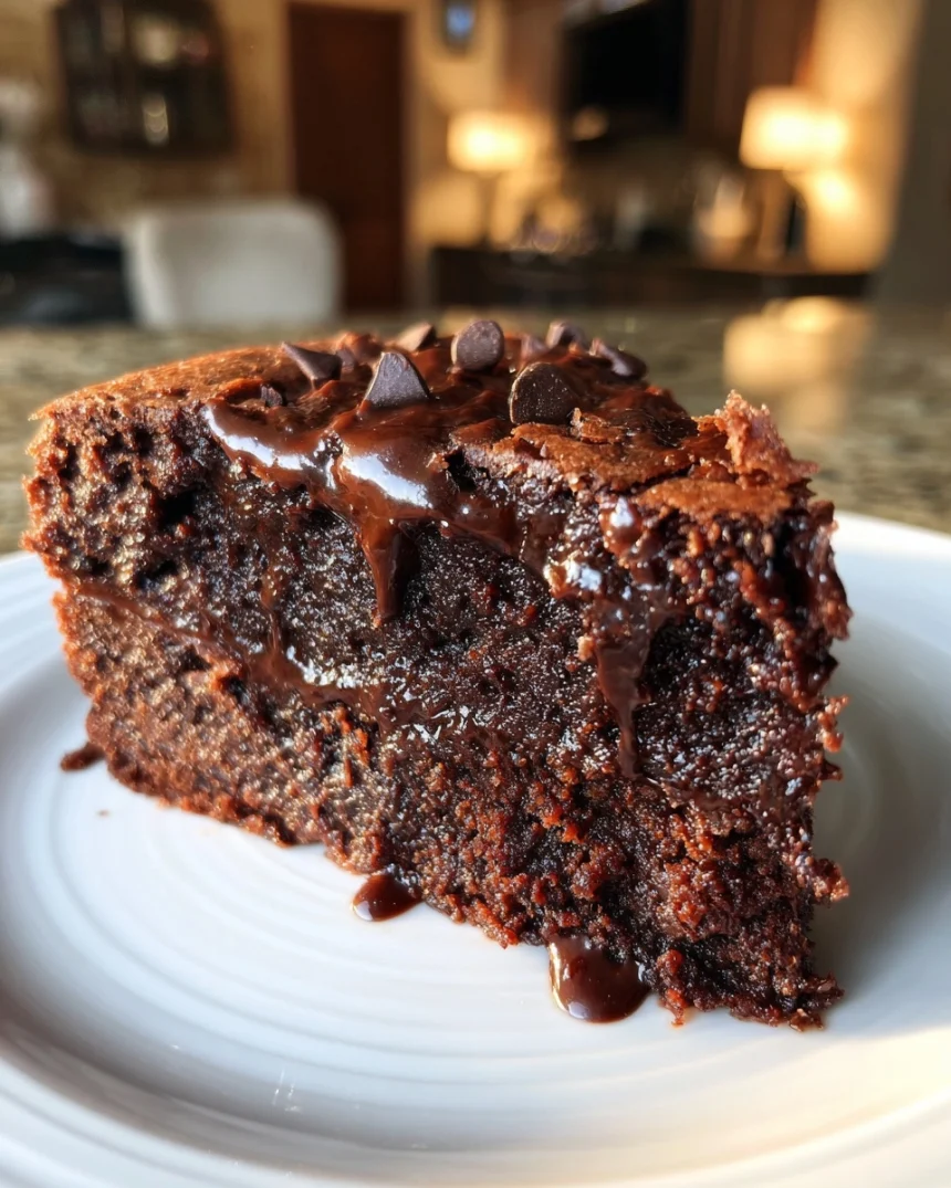 5-Ingredient Chocolate Earthquake Cake (The Easiest Dessert You'll Ever Make)