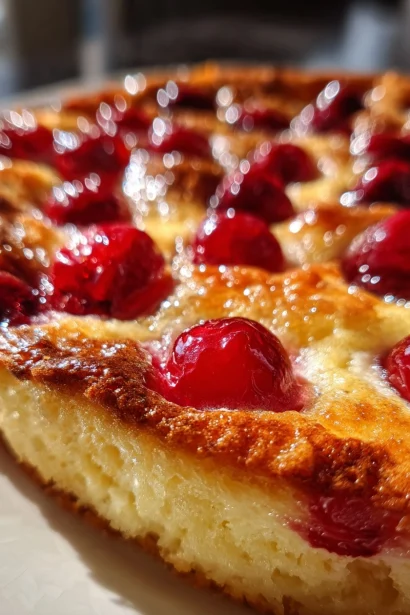Cherry Clafoutis — The Rustic French Dessert That Takes 10 Min to Prep