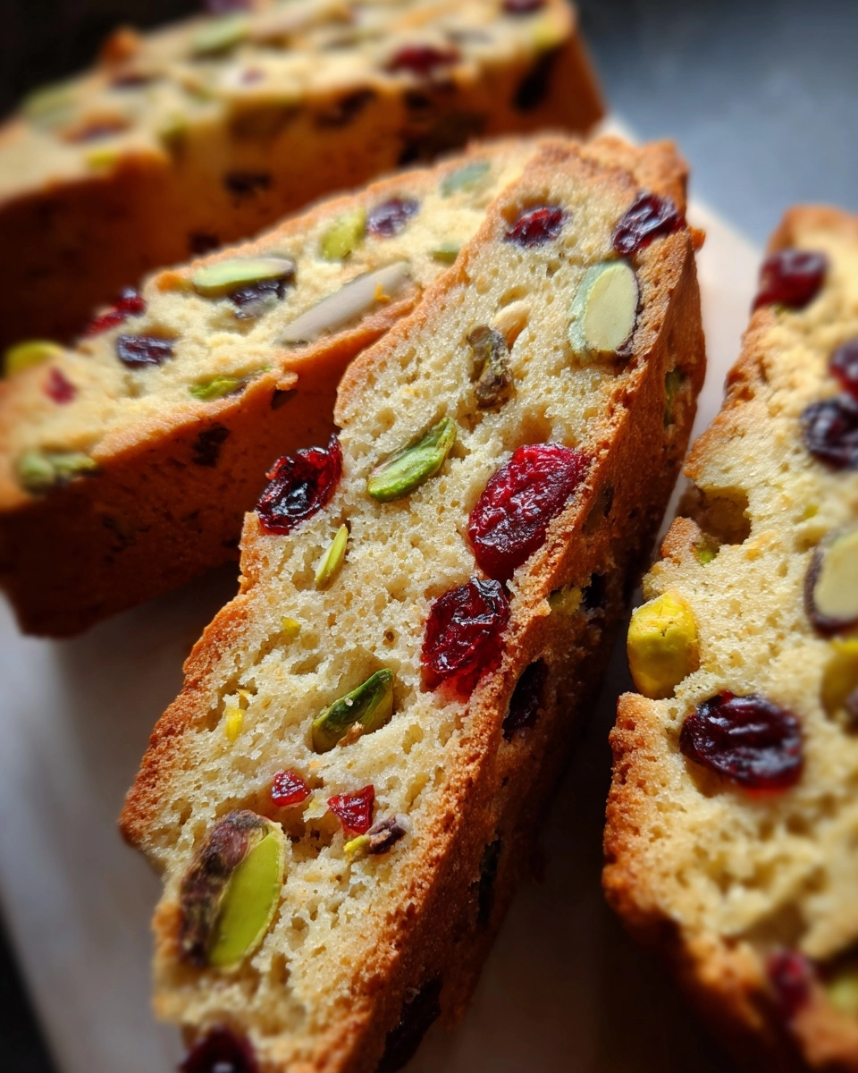 Cherry Pistachio Biscotti — An Elegant Cookie That's Surprisingly Simple