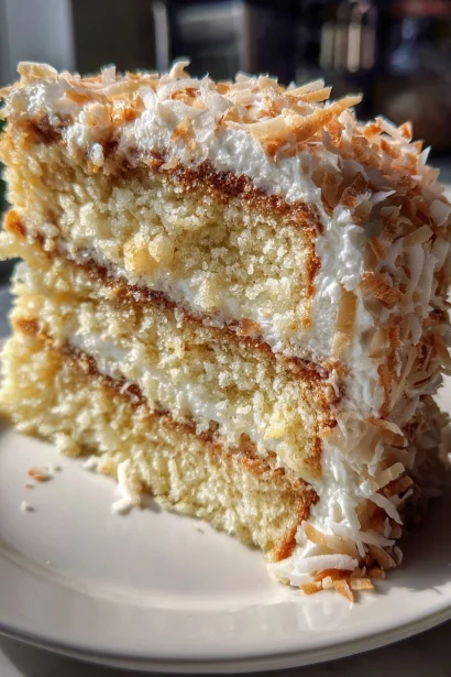 Coconut Cream Earthquake Cake That Melts in Your Mouth