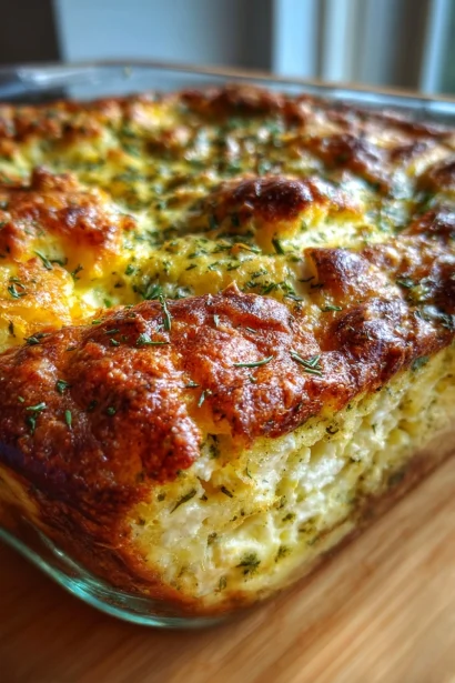 Cottage Cheese Breakfast Casserole — Set It, Bake It, Eat All Week