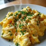 Cottage Cheese Scrambled Eggs — The Viral Trick for Extra Fluffy Eggs
