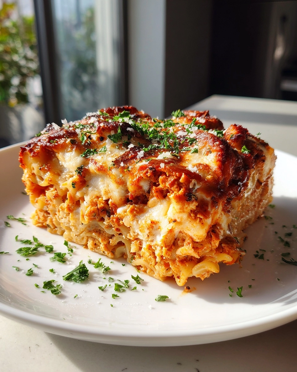 Dump-and-Bake Chicken Parmesan Casserole — Zero Frying Required