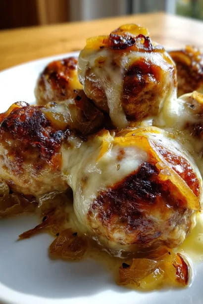 French Onion Soup Meatballs — The Most Viral Dinner Recipe of 2025