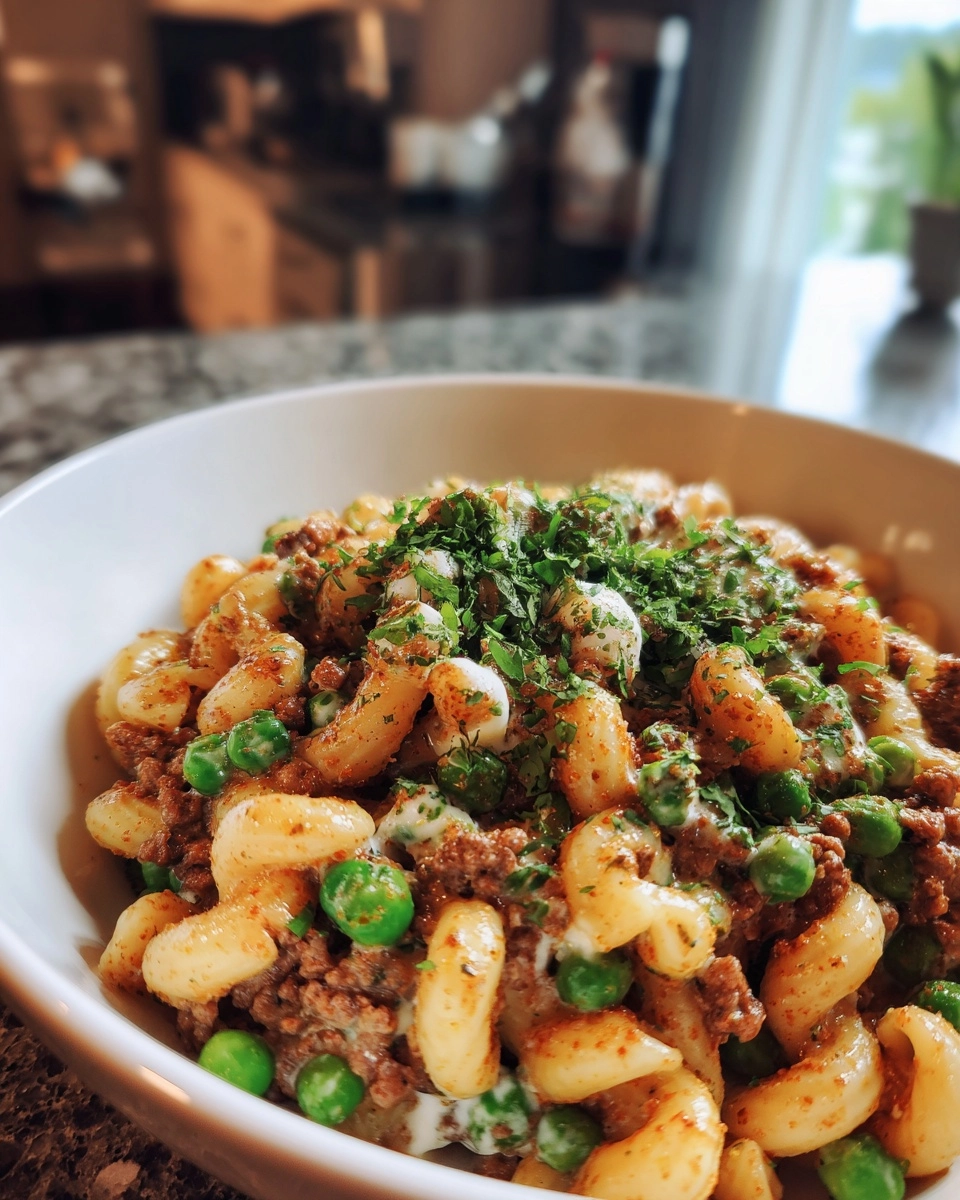 High-Protein Hamburger Helper with Cottage Cheese (Healthy Comfort Food!)
