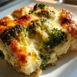 Keto Chicken Alfredo Broccoli Bake — Creamy, Cheesy & Only 5 Net Carbs