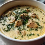 Keto Chicken Cream Cheese Soup — Cozy, Thick & Incredibly Easy