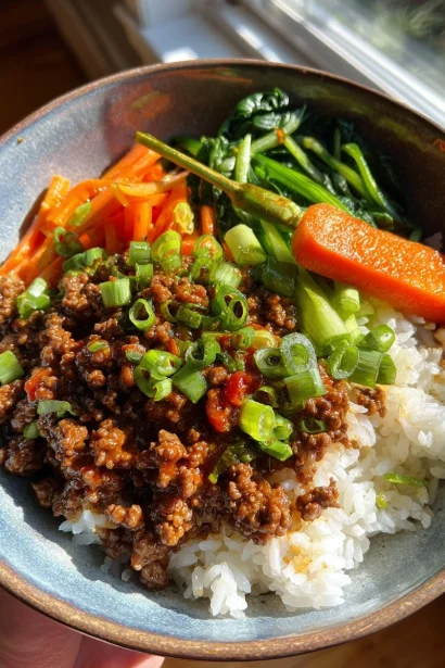 Korean Ground Beef Bowl: Better Than Takeout in 15 Minutes
