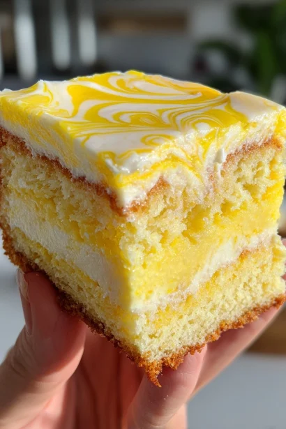 Lemon Earthquake Cake — The Summer Dessert You Didn't Know You Needed