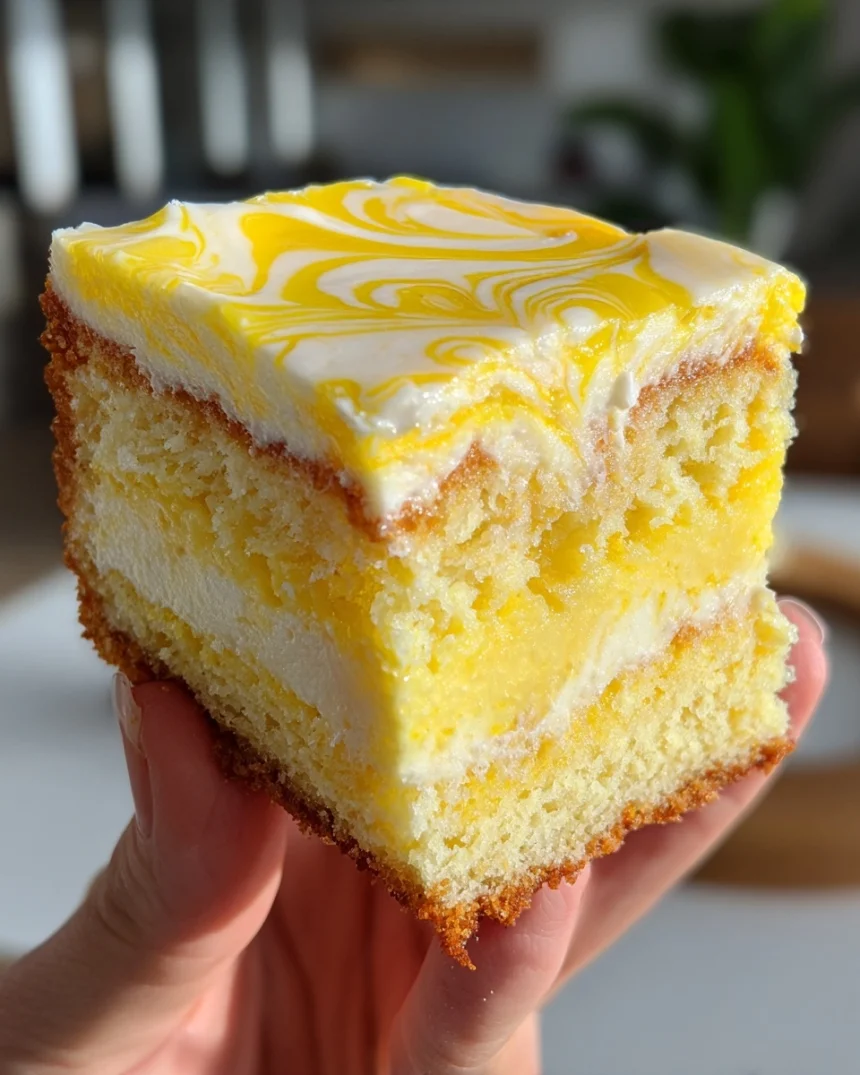 Lemon Earthquake Cake — The Summer Dessert You Didn't Know You Needed