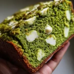 Matcha Earthquake Cake with White Chocolate Chips — TikTok's New Obsession