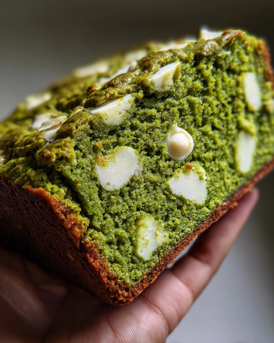 Matcha Earthquake Cake with White Chocolate Chips — TikTok's New Obsession