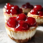 Mini Cherry Cream Cheese Pies — Tiny Desserts, Huge Flavor