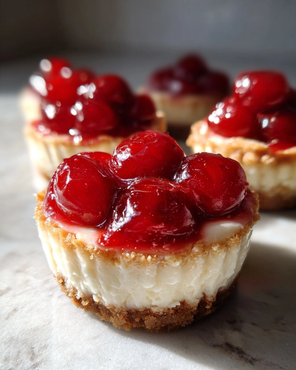 Mini Cherry Cream Cheese Pies — Tiny Desserts, Huge Flavor