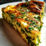 One-Pan Italian Frittata with Fresh Herbs & Parmesan