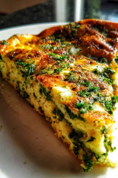One-Pan Italian Frittata with Fresh Herbs & Parmesan