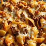 One-Pot Cheesy Beef Shells — The Comfort Food That Feeds a Crowd
