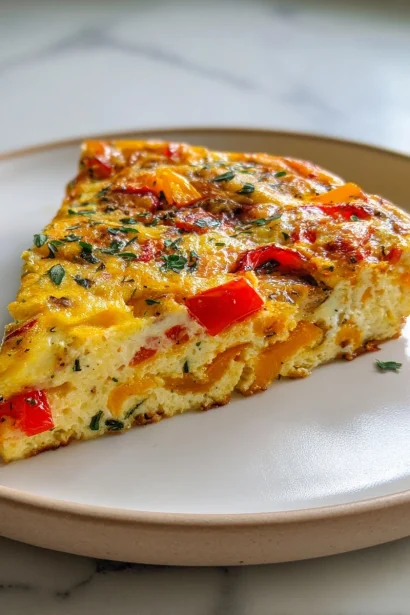 Pizza Frittata — All the Flavors of Pizza in a Protein-Packed Egg Dish