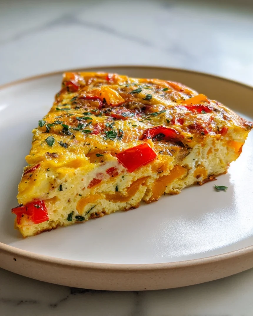 Pizza Frittata — All the Flavors of Pizza in a Protein-Packed Egg Dish