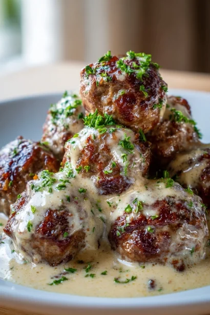 Spicy Keto Meatballs in Cream Sauce — A Dinner Game-Changer