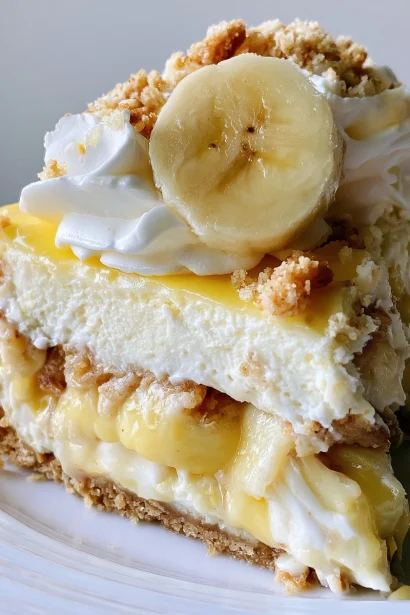 Banana Pudding Cheesecake Dessert