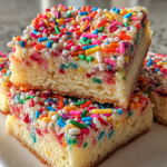 Birthday Cake Cookie Bars