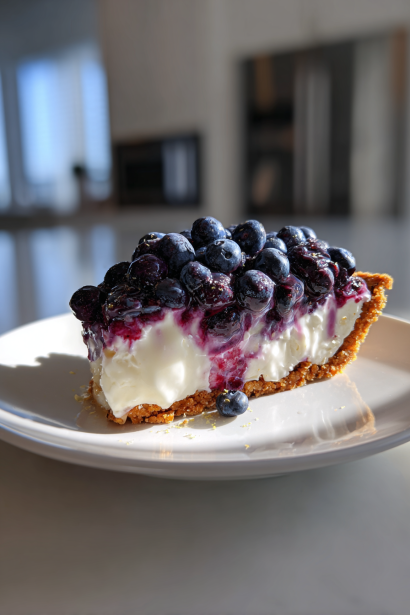 Blueberry Lemonade Pie