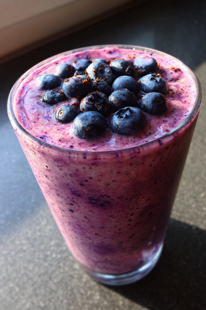 Blueberry Vanilla Smoothie
