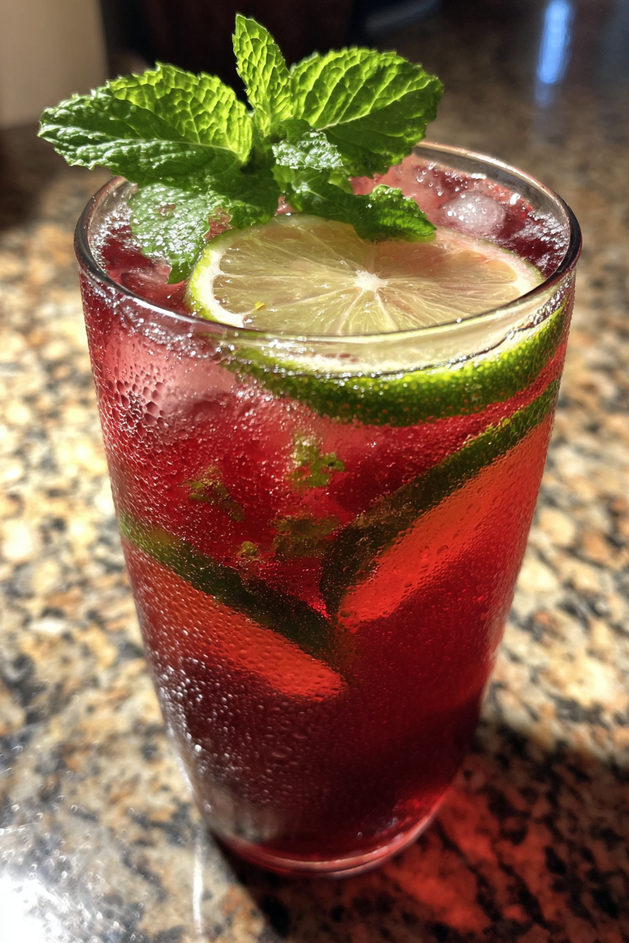 Cherry Lime Lemonade
