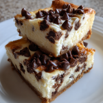 Chocolate Chip Cheesecake Bars