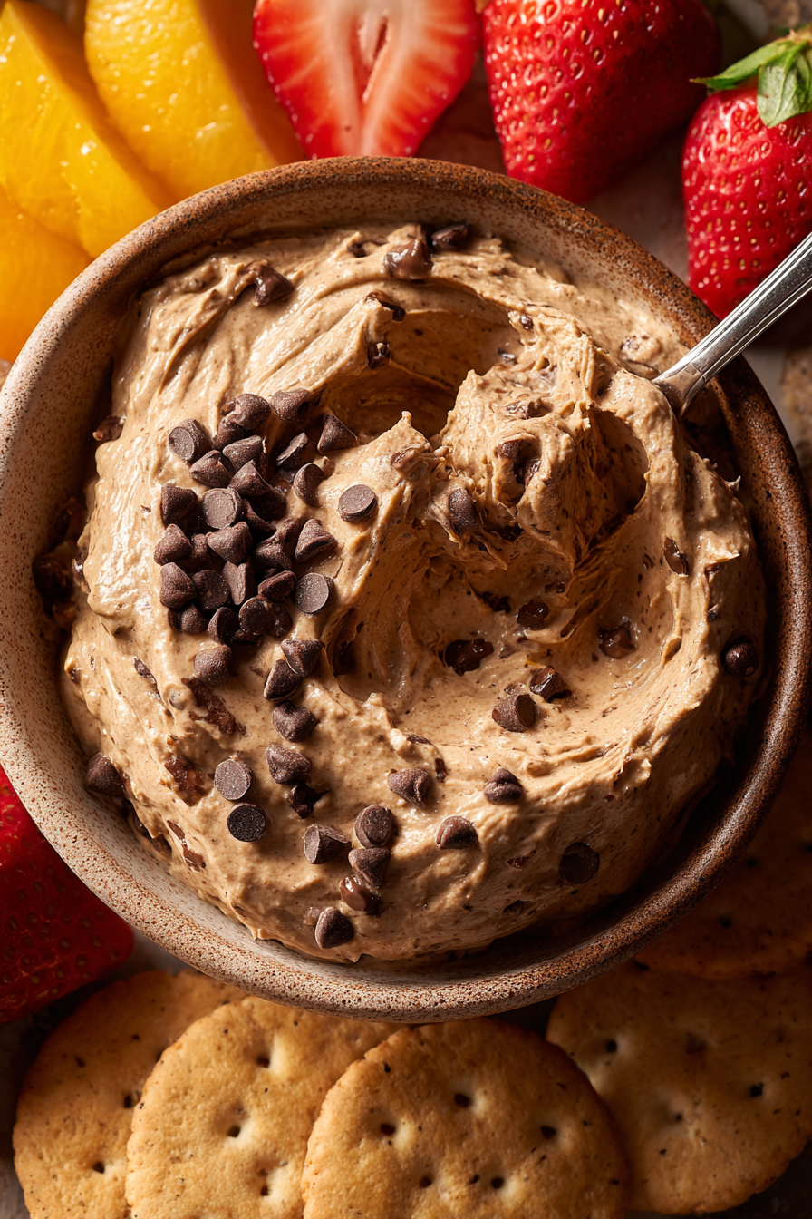 Chocolate Chip Cookie Dough Dip