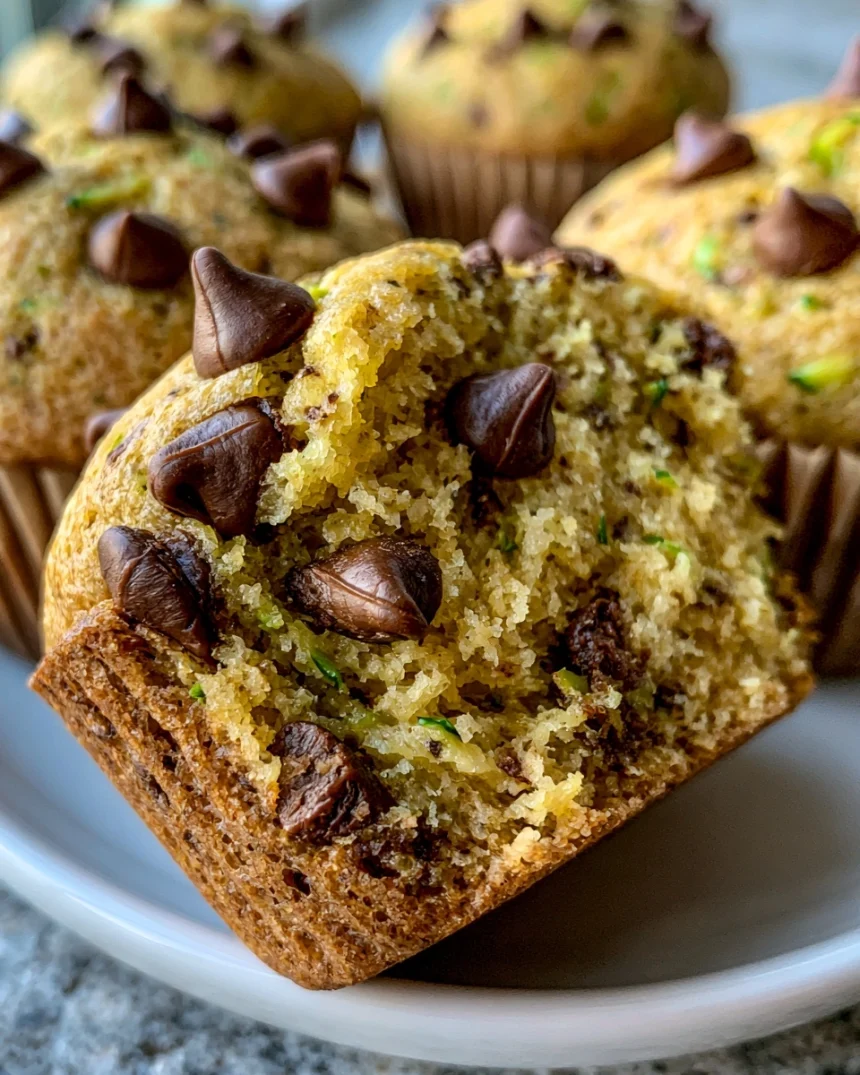 Chocolate Chip Zucchini Muffins