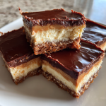 Chocolate Peanut Butter Cheesecake Bars