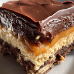 Chocolate Peanut Butter Lasagna